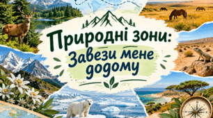 Природні зони "Завези мене додому"