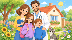 Reading Comprehension Test "My Family". ГР 2: Контроль навичок читання (І семестр, 5 клас НУШ)
