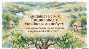 «Кайдашева сім'я» − соціально-побутова повість-хроніка.