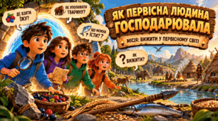 Як первісна людина господарювала? 6 клас (О. Пометун)