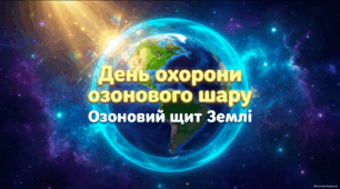 День охорони озонового шару 16 вересня - Озоновий щит Землі