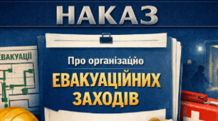 Наказ "Про організацію евакуаційних заходів"