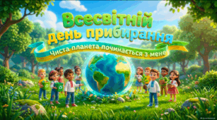 «Чиста планета починається з мене» — презентація до Всесвітнього дня прибирання