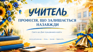 «Учитель — професія, що залишається назавжди», презентація до свята Дня працівників освіти