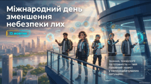 Міжнародний день зменшення небезпеки лих — 13 жовтня