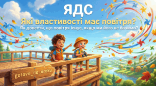 ЯДС, 2 клас. Урок 22 «Які властивості має повітря?» + Word для вчителя