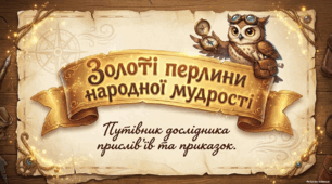 Прислів’я та приказки – перлини народної мудрості. (5 клас НУШ)