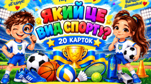 Дидактична гра «Який це вид спорту?»