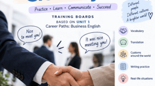 Greetings and Goodbyes — тренувальні дошки з ділової англійської | Career Paths: Business English