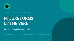 Future Forms of the Verb Майбутні форми дієслова