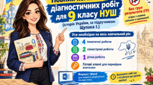 Річна діагностична робота з історії України, 9 клас НУШ (підручник Щупак І.) БЕЗ ГР