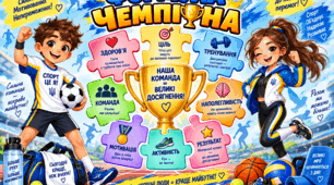 Комплект плакатів «Формула чемпіона»