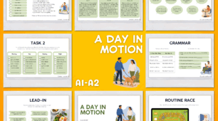 Готовий урок англійської «Daily Routine»: Present Simple для підлітків і дорослих (A1–A2)