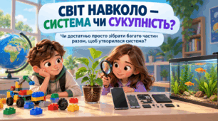 Світ навколо — система чи сукупність? 5 клас презентація+конспект