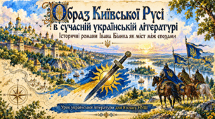 💎Образ Київської Русі в сучасній українській літературі: твори сучасних письменників про княжу добу, їх актуальність та значення💛💙 Історичні романи Івана Білика як міст між епохами