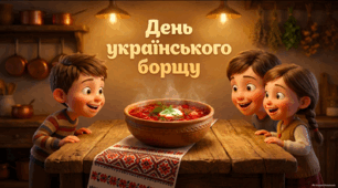 День українського борщу — пізнавальна презентація для учнів 1–4 класів