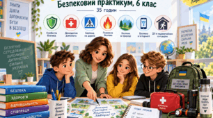 Календарно тематине планування Безпековий практикум 6 клас