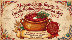 Інтерактивна презентація "Український борщ: Суперстрава, що підкорила світ" (до Дня українського борщу)