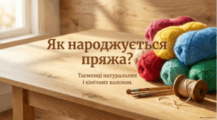 Як народжується пряжа