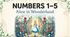 Тема: “Numbers 1–5. Alice in Wonderland”