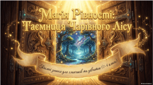 Презентація "Магія рівності. Таємниця Чарівного лісу" (про гендерну рівність)