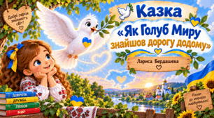 Казка 📖 «Як Голуб Миру знайшов дорогу додому»