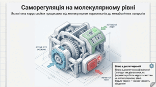 Презентація "Саморегуляція на молекулярному рівні" 11 клас (проф)
