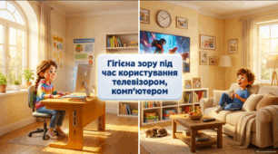 Гігієна зору під час користування телевізором, комп’ютером. Соціально-побутове орієнтування для учнів 5 класу