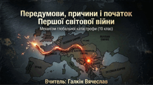 Передумови, причини і початок Першої світової війни