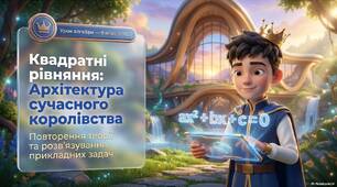 Повторення. Квадратні рівняння. Розв'язування задач