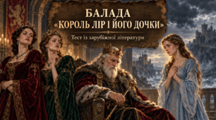 Балада «Король Лір і його дочки»: жанрові ознаки та зміст