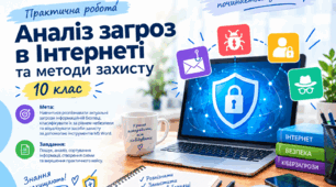 Практична робота: «Аналіз загроз в Інтернеті та методи захисту» (з практичним кейсом та схемою SmartArt)