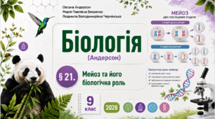 Мейоз та його біологічна роль. Презентація, інфографіка, робочий аркуш