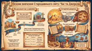 Лічба часу в історії Стародавнього світу. Історичні джерела з історії Стародавнього світу.