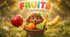 12. Заняття з англійської мови для старшої групи ЗДО.  ФРУКТИ. Fruits: apple, banana, orange, kiwiПрезентація і конспект.
