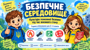 Інтерактивна година спілкування «Безпечне середовище: культура пожежної безпеки під час воєнного стану»