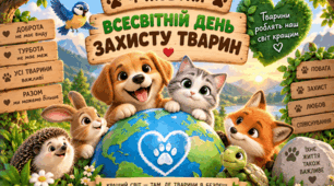 🐾 ВСЕСВІТНІЙ ДЕНЬ ЗАХИСТУ ТВАРИН 🐾