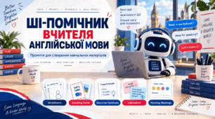 ШІ-помічник вчителя англійської мови (набір з 5 промптів, які полегшать ваше життя)