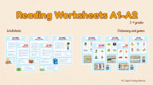English Reading Comprehension for Kids A1-A2 (3-5 grades)