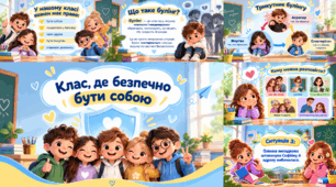 Булінг. Презентація «Клас, де безпечно бути собою»