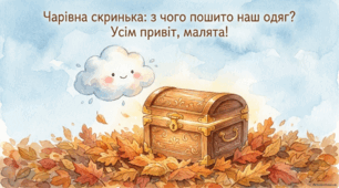 Конспект інтегрованого заняття "З чого пошито наш одяг"