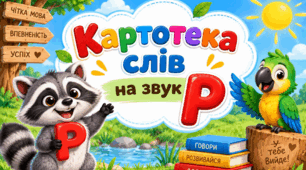 Картотека слів на звук Р