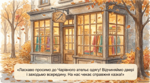 Конспект інтегрованого заняття: «Подорож до Чарівного ательє одягу»