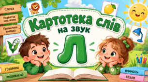 Картотека слів на звук Л