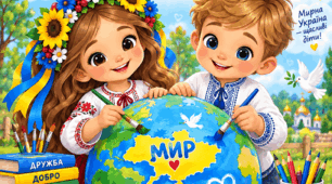 Розфарбовки до Дня миру.