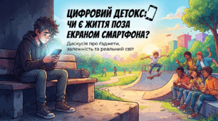 Презентація для підлітків «Цифровий детокс: чи є життя поза екраном смартфона?»(PDF/PPTX)