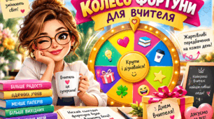 Гумористичні передбачення педагогам до Дня вчителя (Колесо фортуни)