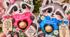 🦝 Листівки-єнотики до Дня вихователя «Солодке вітання» 💗💙
