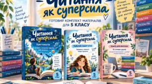 Читання як суперсила - готовий комплект матеріалів для 5 класу