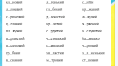 Наголос (словникові слова) та ненаголошені голосні Е, И в коренях слів (робочі аркуші)